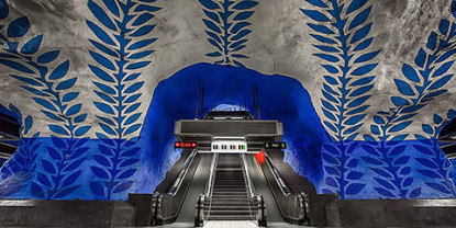 Stockholm Subway —— The World's Longest Art Museum