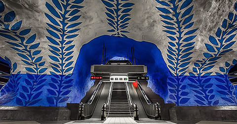 Stockholm Subway —— The World's Longest Art Museum