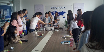 Tea Art and Wine Training in Sinorock